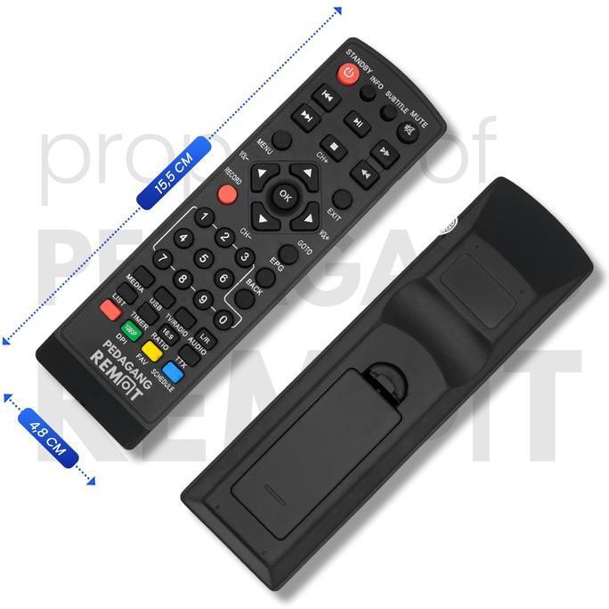 Ready Remote STB Parabola Venus DVB T2 / Venus Cabai Rawit DVB T2 MPEG4