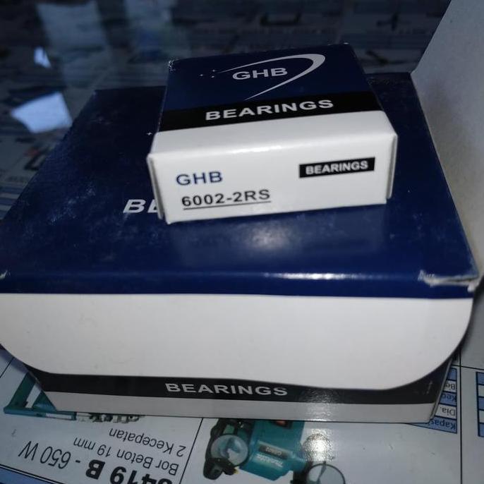 Bearing 6002 - 2RS 6002-2RS GHB lahar
