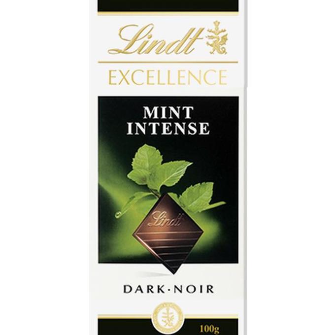 Promo !! Lindt Excellence Mint Intense Coklat Import