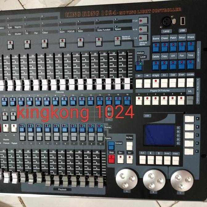mixer lighting dmx kingkong 1024 + hardcase