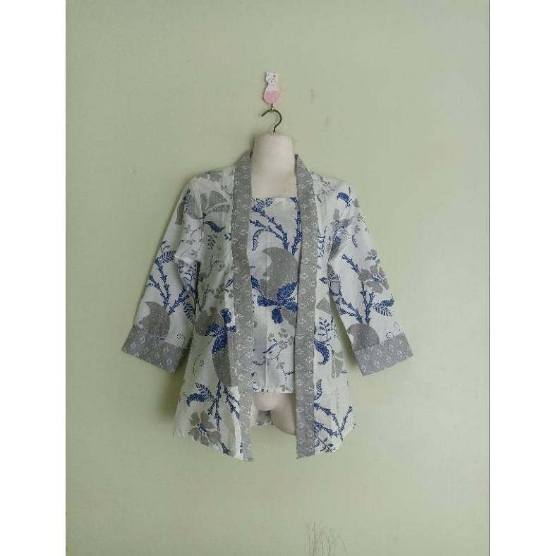 EXCLUSIVE BLUS BATIK MODEL KEBAYA KUTUBARU / KEBAYA BATIK KATUN