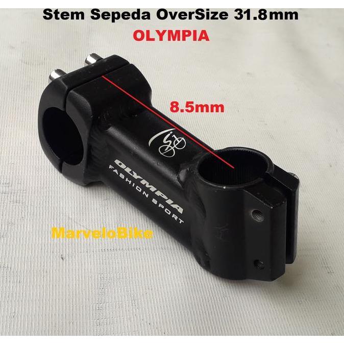 Head Stem Tiang Stang Sepeda OverSize 31.8mm OLYMPIA Stem Sepeda MTB Fixie Balap RoadBike murah