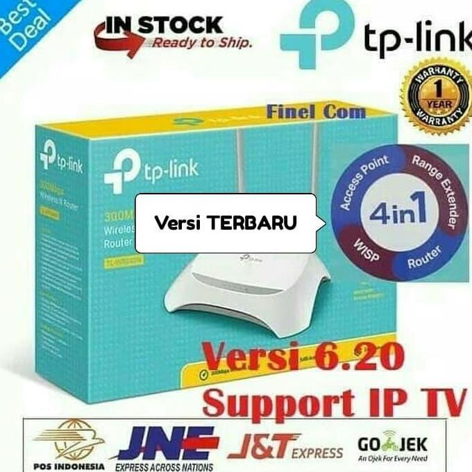 TPLINK TL WR840N Router 300Mbps AP Repeater Extender WISP