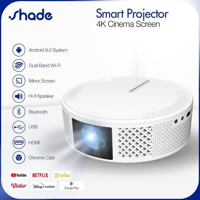 T269 Smart Projector Android Os 10000 Lumens 1080P Hd Proyektor Mini Portable Android Proyektor Tv W