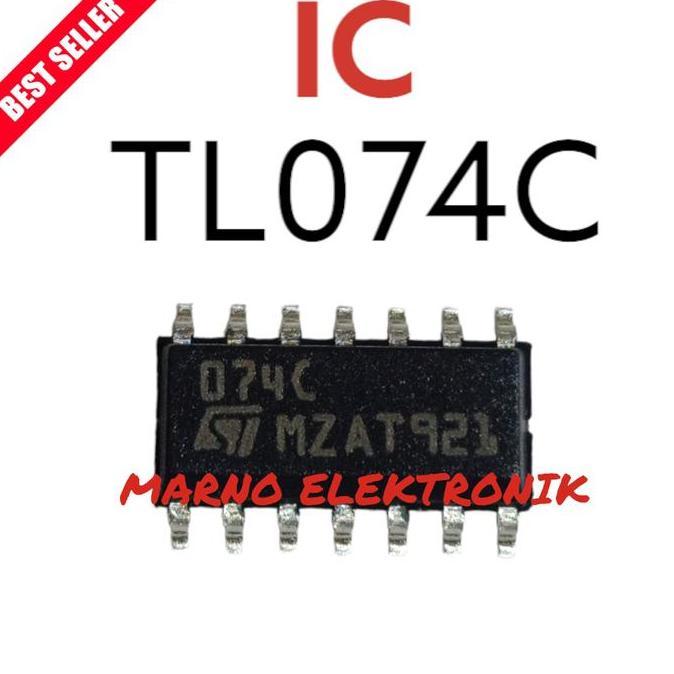 IC TL074C TL 074C TL 047 TL047 SMD ASLI ORI ORIGINAL A2162