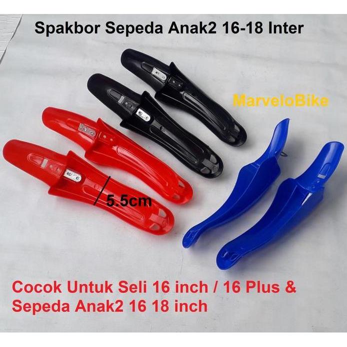 Fender Spakbor Sepeda Lipat BMX Mini 16-18-20 inch Inter Plastik murah
