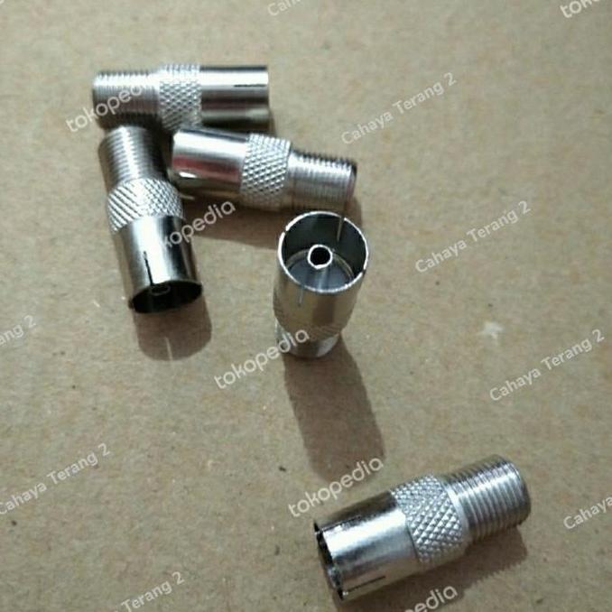 jack female antena tv drat / F to TV konektor TV CCTV PARABOLA LNB