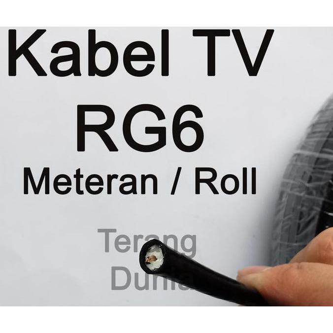 Kabel Antena TV Kabel RG6 Kabel Saluran TV