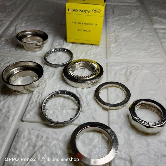 Ready Headset Fork Standard DRAT ULIR ALI Japan Mangkok Lubang HeadTube Frame 30mm Untuk Stem Tiang 