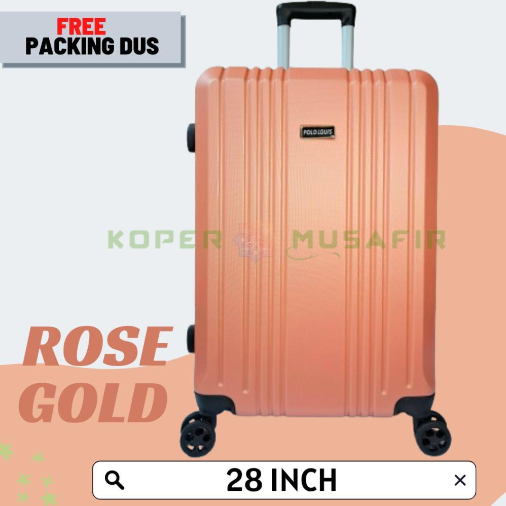 CUCI GUDANG [BISA KARGO] POLO LOUIS KOPER 28 INCH 74 FREE PACKING DUS KOPER BAGASI KOPER JUMBO TAHAN