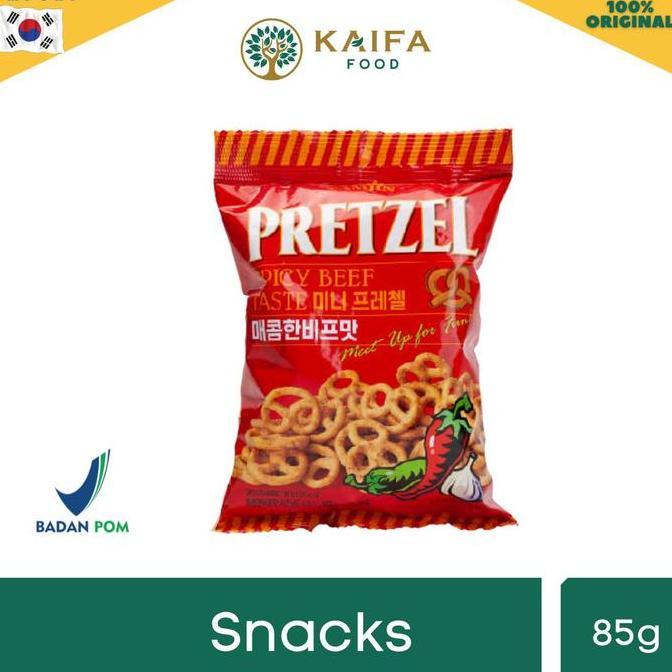 Yummy Samjin Pretzel Korea - Snack khas korea berbentuk pretzel