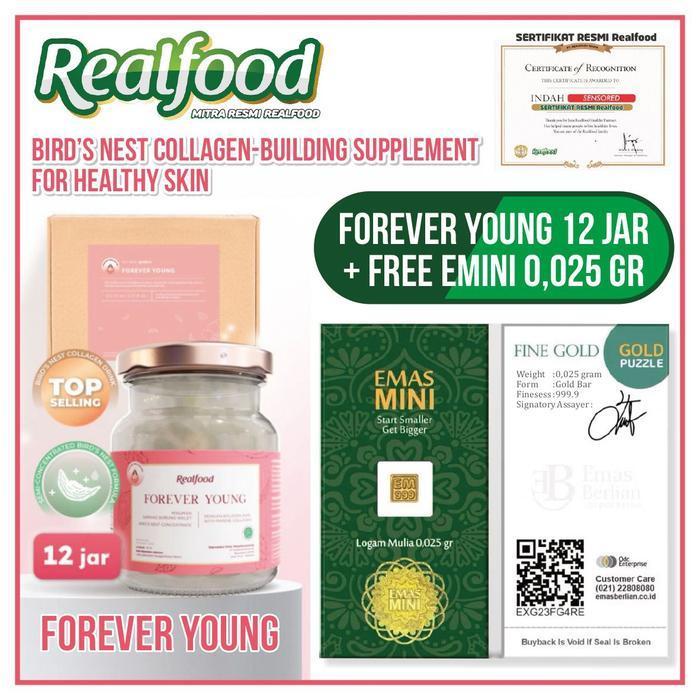 Realfood Forever Young Semi Concentrated Bird's Nest