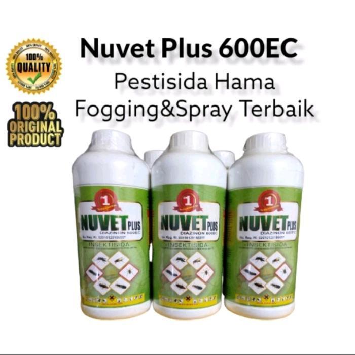 Nuvet plus 1 liter obat fogging nyamuk DBD