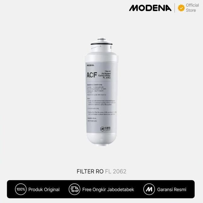 Modena Filter Water Filtration FL 2062 (ACF) - Penyaring Air Aktif Karbon