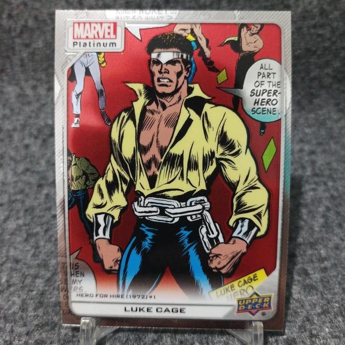 Upper deck marvel platinum 2023 luke cage