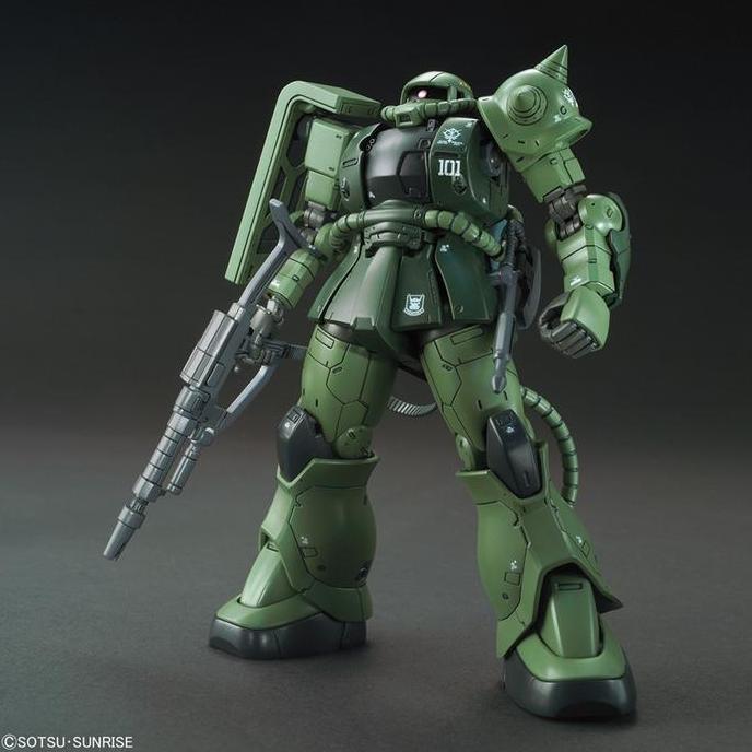 Ready stock HG Zaku II Type C-6/R6 Gundam The Origin