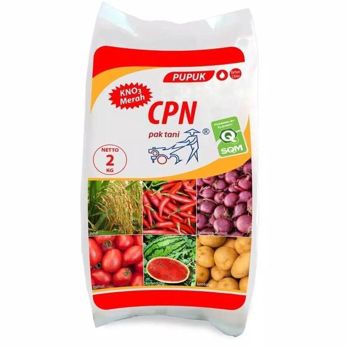 Pupuk CPN 15-0-14 / KNO3 Merah Pak Tani 2kg murah