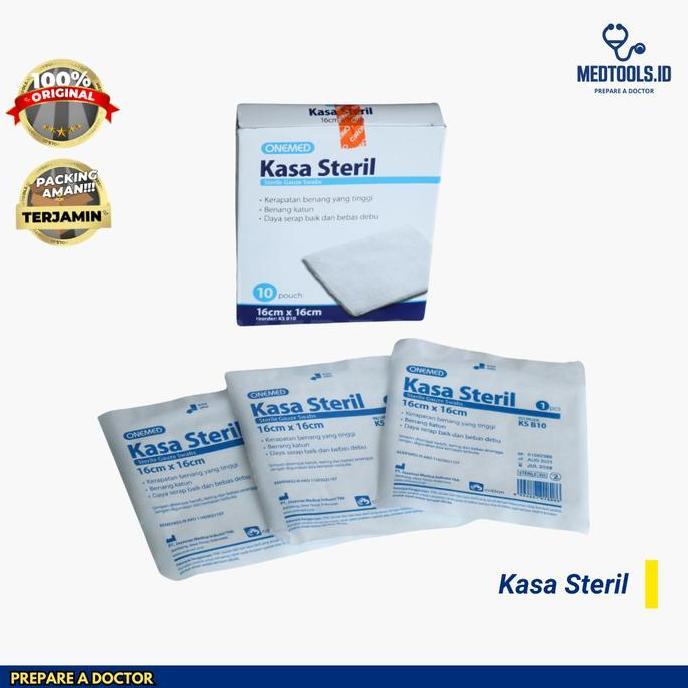 kasa steril onemed 16x16 Box | Kassa