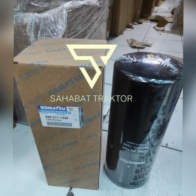 Buruan,. Filter Oli / Oil Filter Komatsu 600-211-1340 / 600-211-1341
