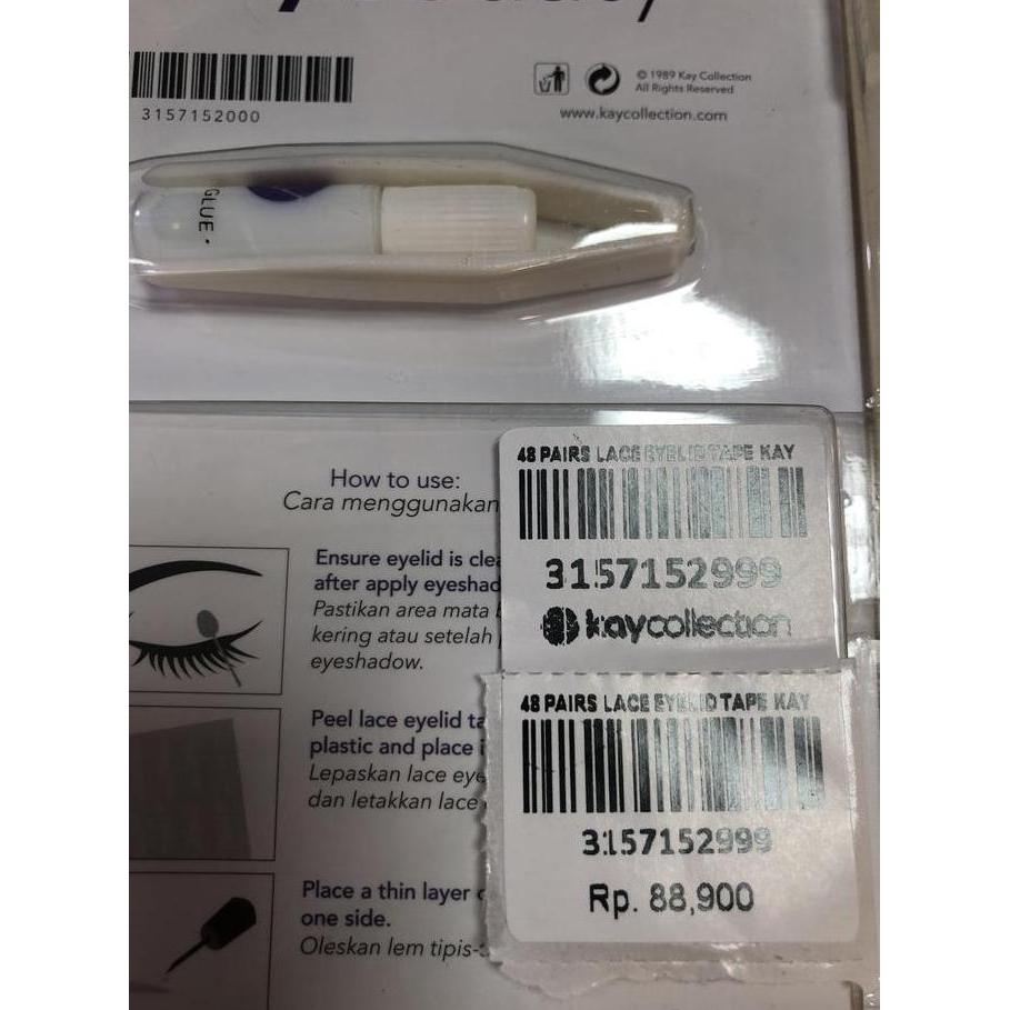 Ready stock Kay beauty eyelid tape
