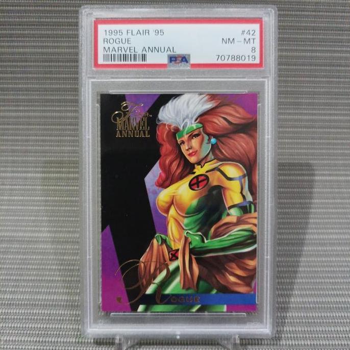 Flair marvel annual 1995 rogue PSA 8