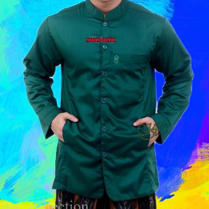Baju Koko Semijass Terompah Koko Haibah Koko Habaib Lengan Panjang Toyobo Koko Melayu Koko Mandarin