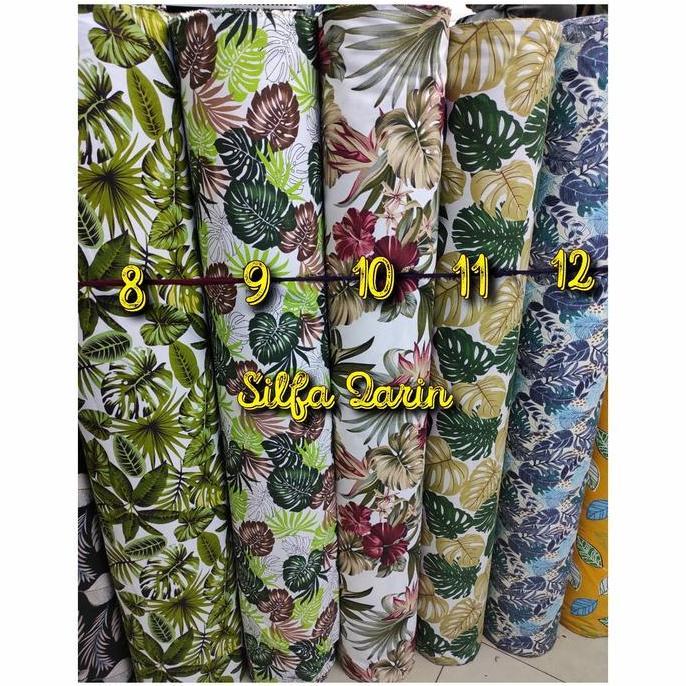 Kain Bahan Kanvas Motif Import _ Kain Kanvas Motif _ Bahan Tebal