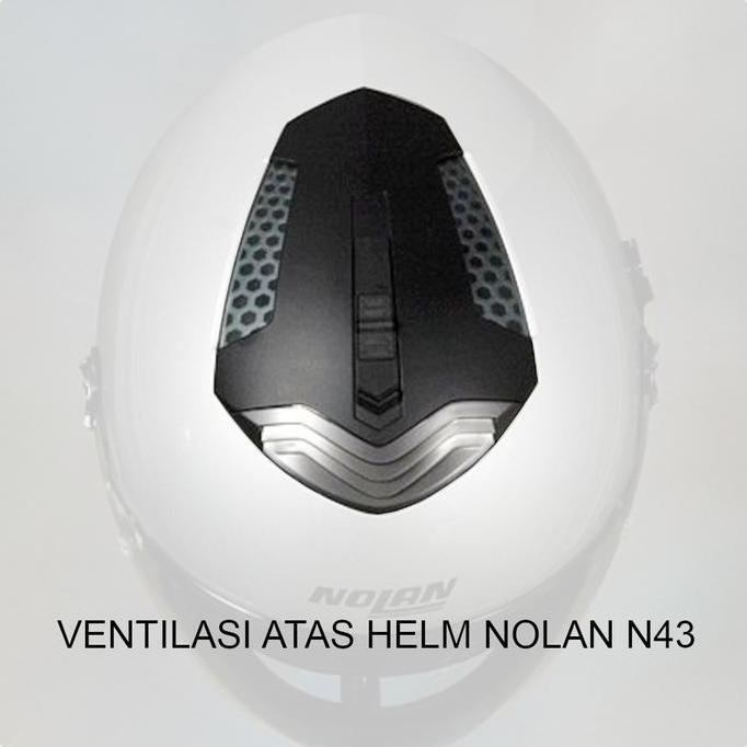 Panel Set Ventilasi Atas Helm Nolan N43