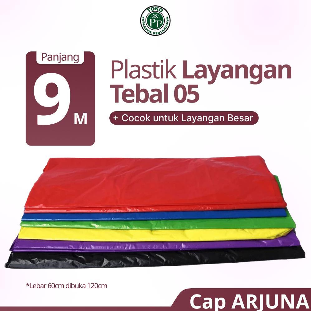 PLASTIK LAYANGAN TEBAL PLASTIK LAYANG LAYANG PLASTIK WARNA LEBAR 60CM PANJANG 9 METER