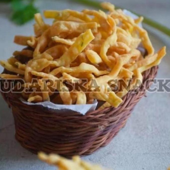 Stik Bawang 1Kg Stik Bawang Pipih Kue Bawang Pipih BS