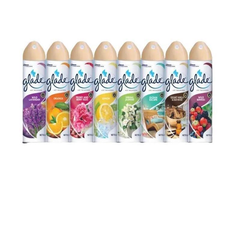 [ 4 pcs ] Glade Aerosol isi 200ml pengharum semprot aerosol pengharum ruangan glade pewangi pengharu