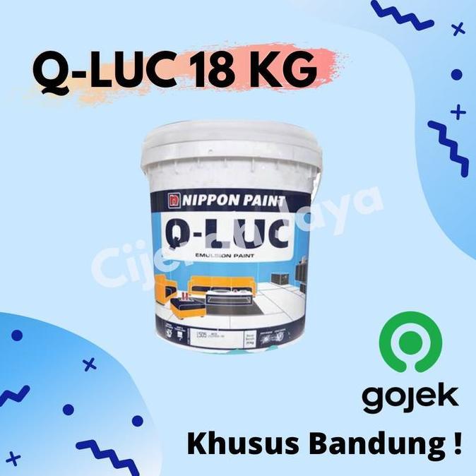 // CAT TEMBOK Q LUC / Q-LUC / QLUC 1 PAIL (20KG) NIPPON PAINT ''