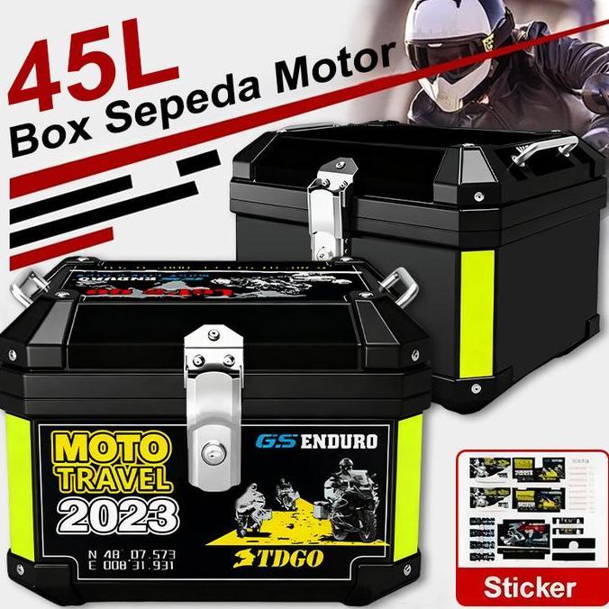 Box Motor/kotak sepeda motor kendaraan listrik 45L/Box Sepeda Motor terlaris