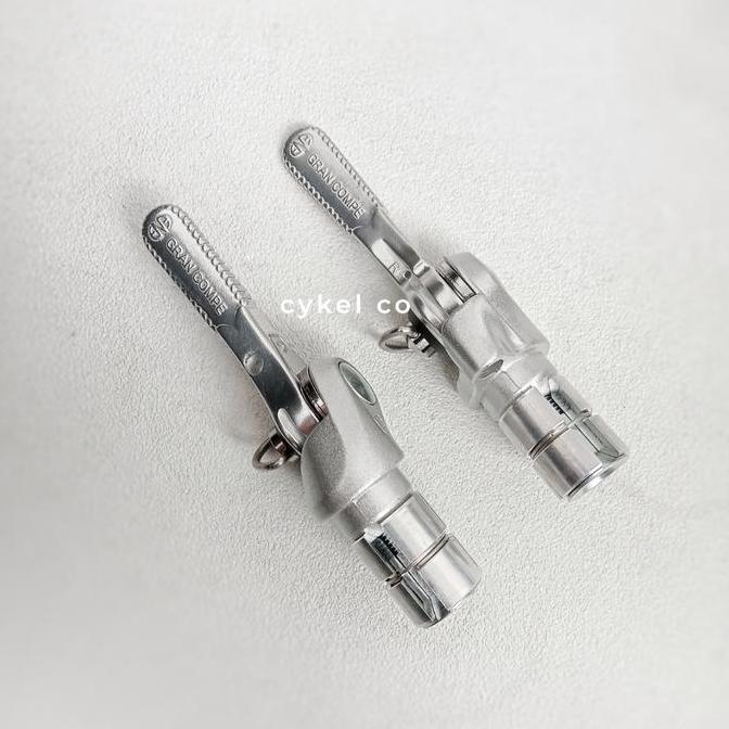 pt.elise / dia compe ene bar end control silver bar end shifter Diskon