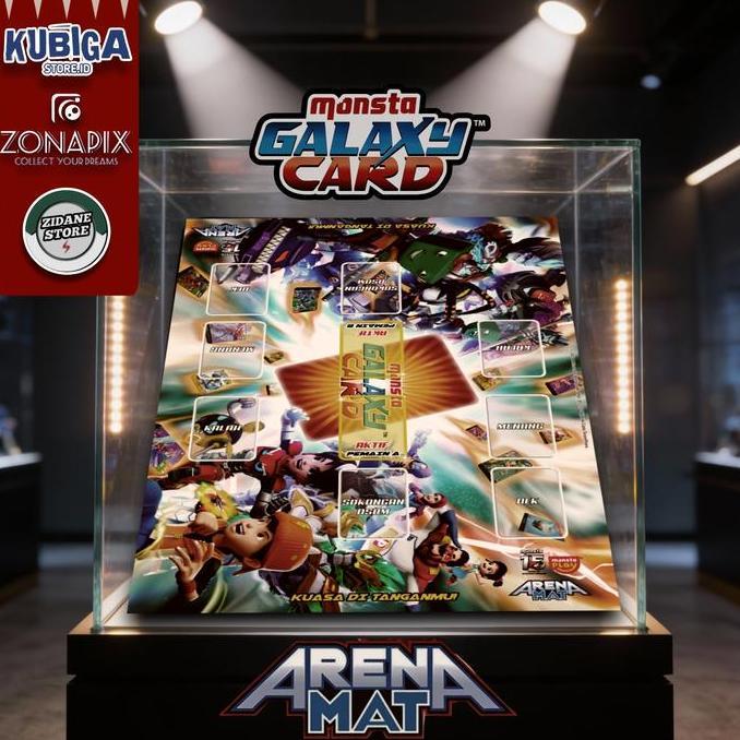 Promo Monsta Galaxy Card Arena Mat / Arena Mat Boboiboy Cod