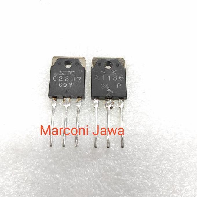 C2837+A1186 TRANSISTOR SATU SET/PASANG BL27