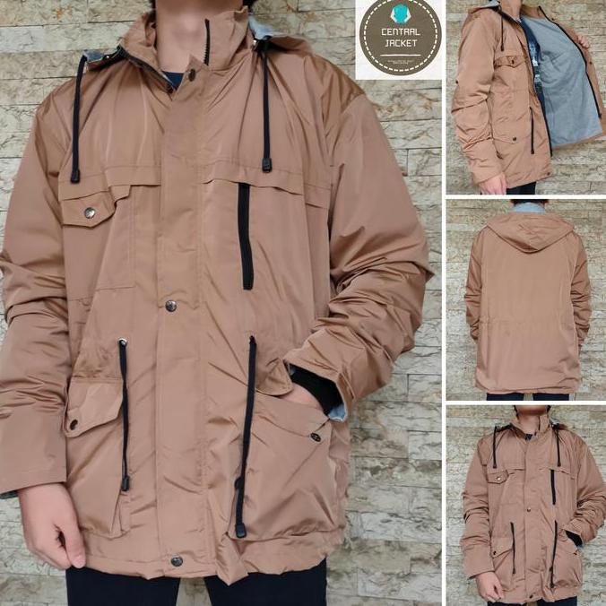 Bless- Jaket Parka Pria Hh Quality Bahan Tebal - Jaket Parka Parasut