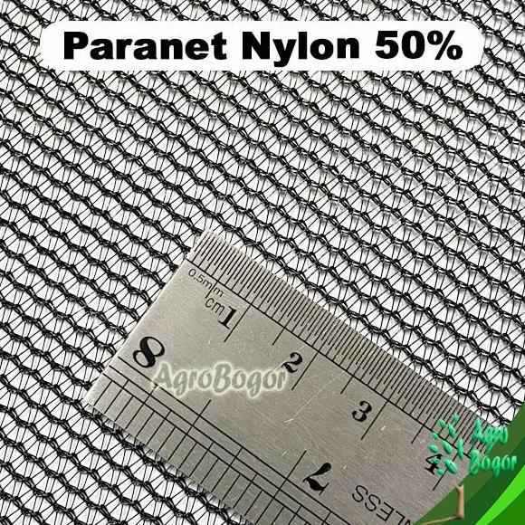 Paranet Nylon 50%, Lebar 3 meter, Panjang 1 meter, Paranet Nilon Premium