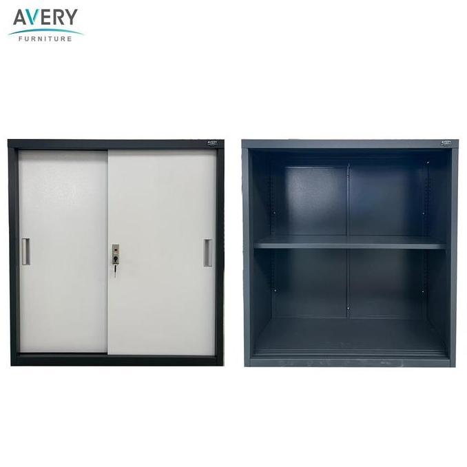 Avery - HM204 - Lemari Arsip Kantor / Kabinet Lemari Besi Pintu Sliding