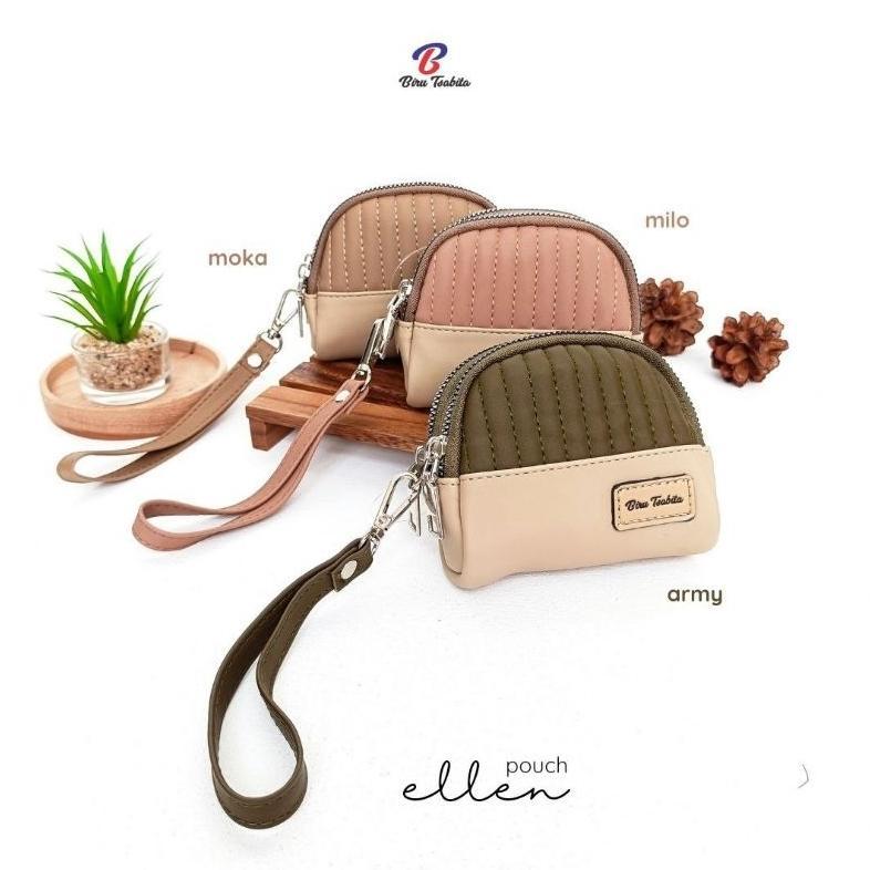 RECOMMENDED BY SHANA _ POUCH ELLEN BY BIRU TSABITA / DOMPET KOIN ELLEN BIRU TSABITA / POUCH ELLEN BI