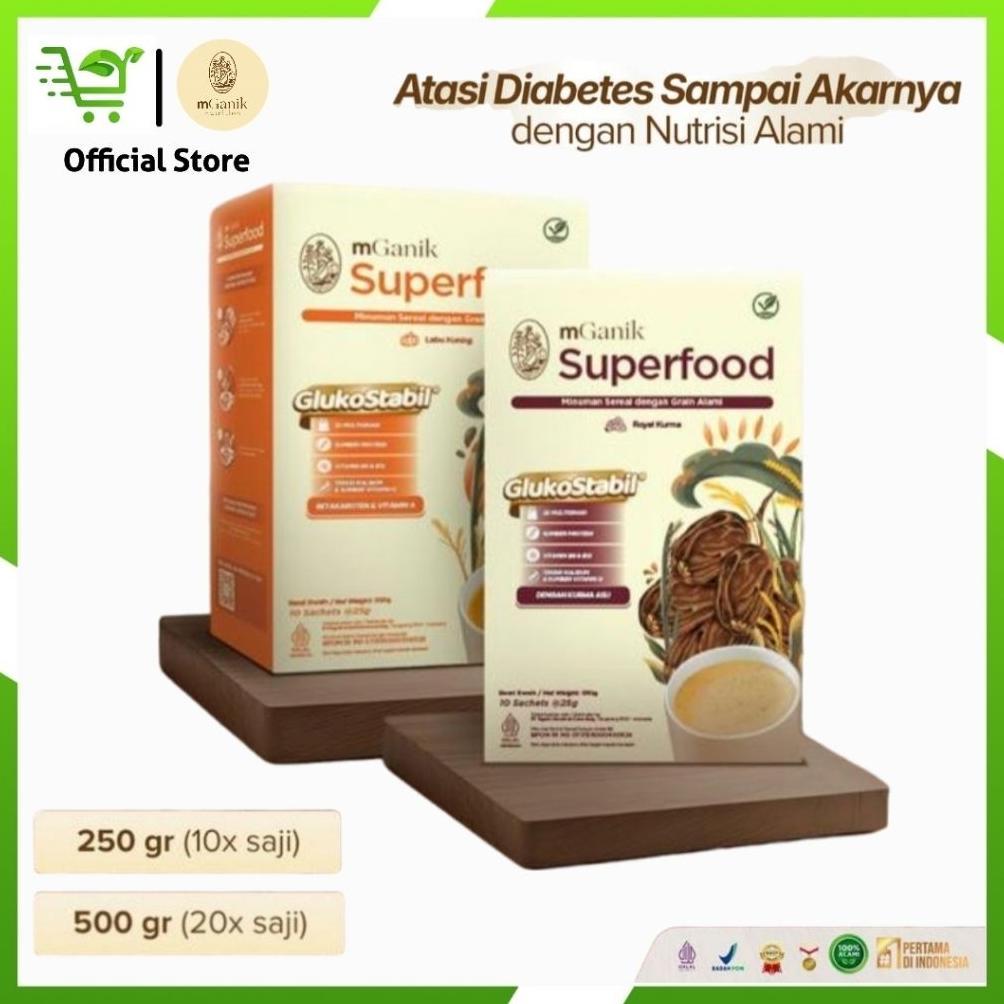 Mganik Superfood Multigrain / Royal Kurma Cegah Gula Darah Diabetes M Ganik Mganic Original