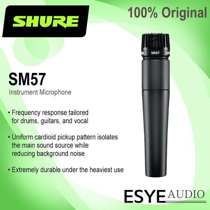 Msu- Shure Sm57 Sm 57 Sm-57 Microphone Kabel