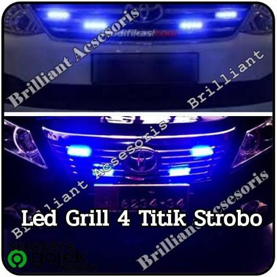 TERBARU - LED Strobo - Lampu Blitz - Mobil Patwal