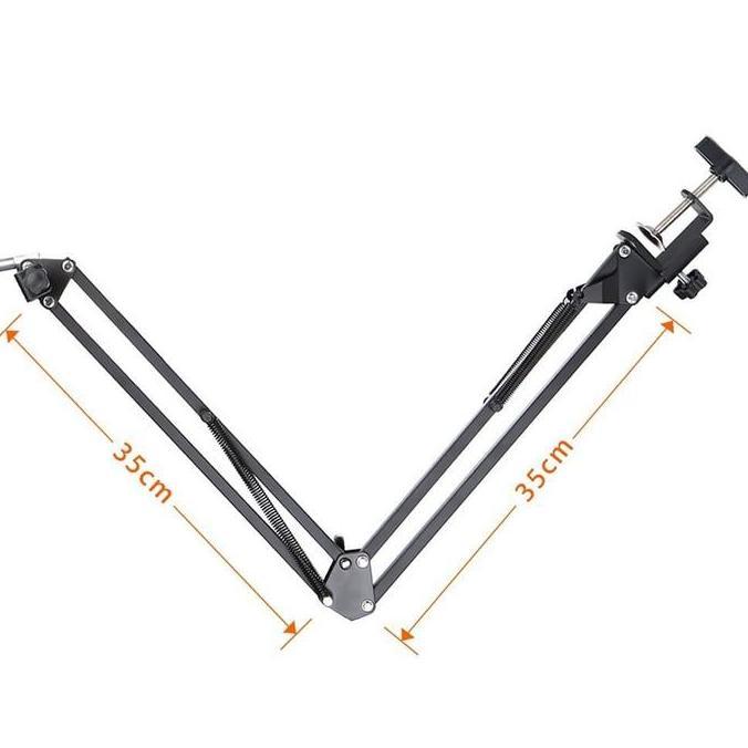 Msu- Taffstudio Nb-35 Stand Microphone Holder 360 Degree Lazypod Clamp For Recording