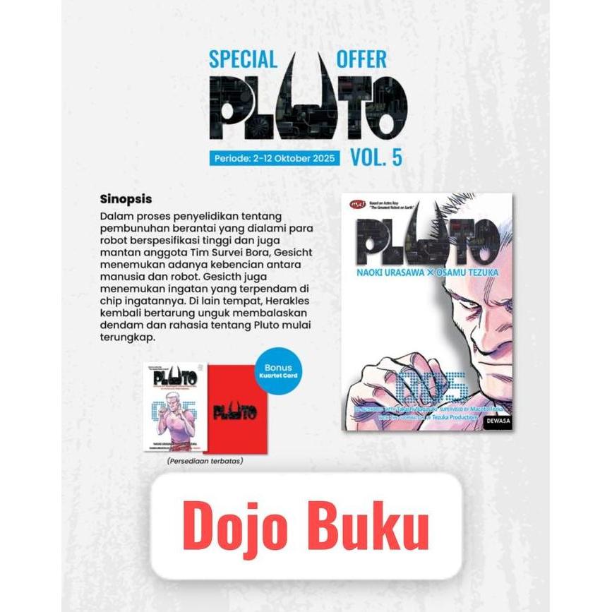 Komik Pluto 5 by Naoki Urasawa