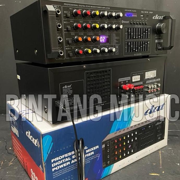 Power amplifier DAT DA 303 original dat da 303 real pict