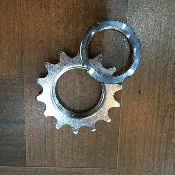 Cog 14t 15t 16t 17t plus lock ring untuk sepeda fixie