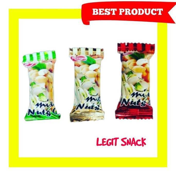 [] TING TING KACANG ALMOND PISTACHIO MEDE TENG TENG NUT CRISPY CANDY 20Pc
