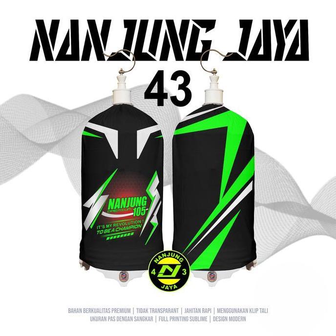 KERODONG FULL PRINTING SANGKAR LOVEBIRD - NANJUNG 105