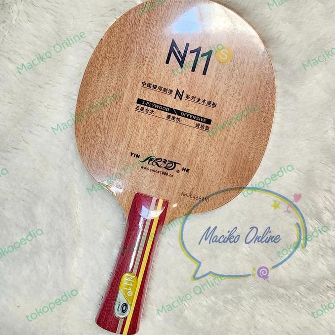 Yinhe N11 s~Kayu Bet Pingpong Tenis Meja Yinhe N11s